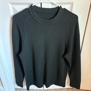Lululemon Gray Textures Knit Sweater